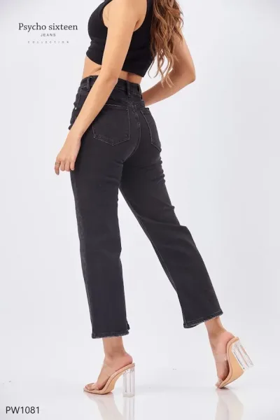 Jeans para dama Psycho Sixteen PW1081 color negro