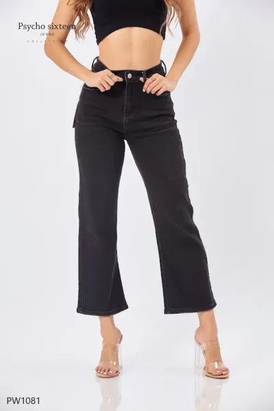 Jeans para dama Psycho Sixteen PW1081 color negro