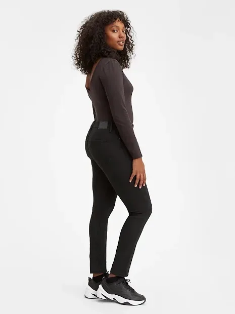 Jeans Levi's para damas 311-0000 Shaping Skinny  color negro