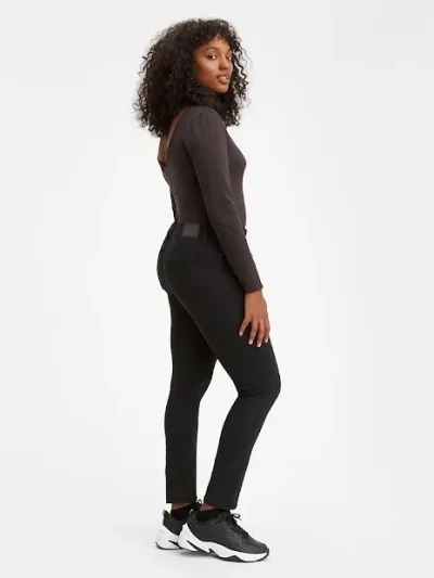 Jeans Levi's para damas 311-0000 Shaping Skinny  color negro