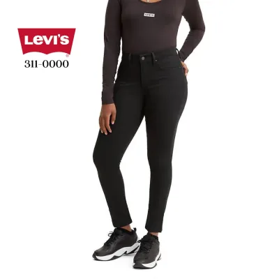 Jeans Levi's para damas 311-0000 Shaping Skinny  color negro