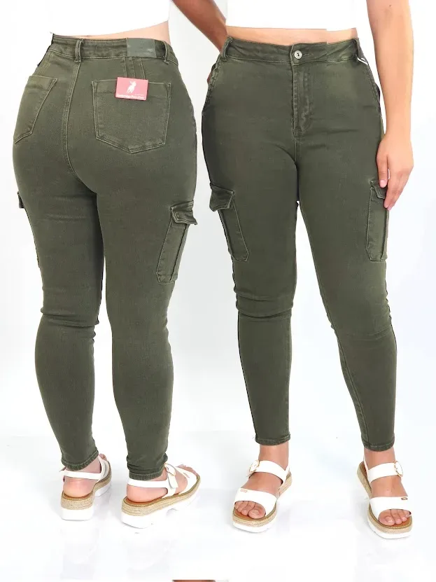 Pantalón cargo Cambridge Polo Club para Dama