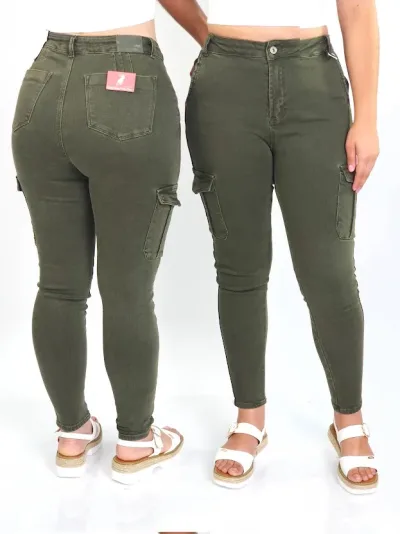 Pantalón cargo Cambridge Polo Club para Dama