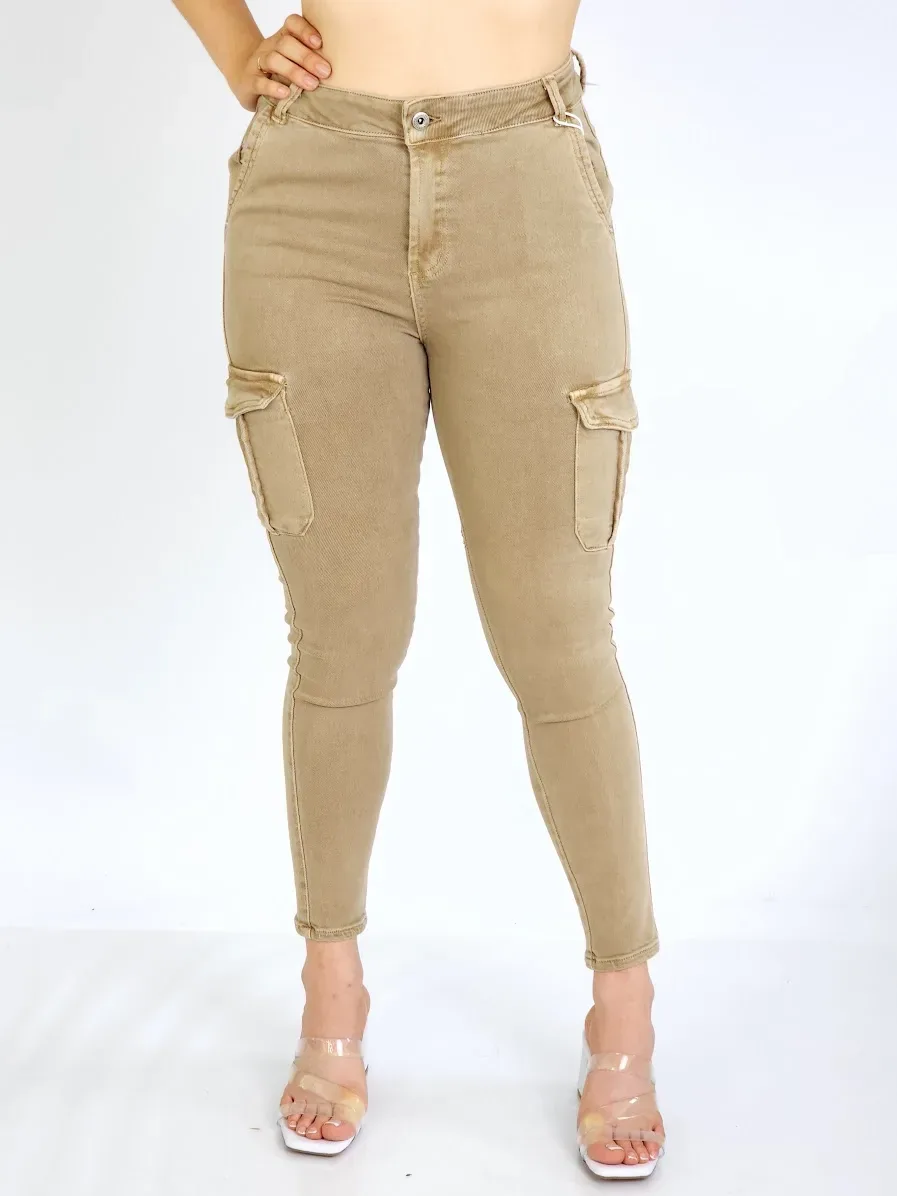 Pantalón cargo Cambridge Polo Club para Dama