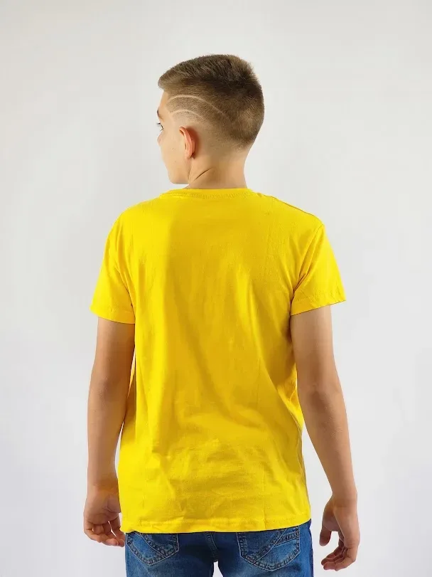 Camiseta Cambrige Polo para niño color amarillo