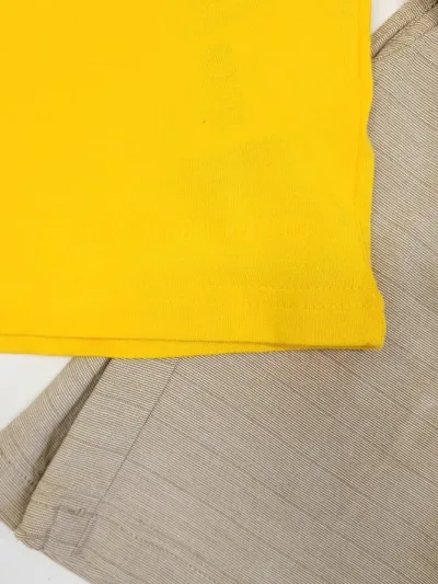 Camiseta Cambrige Polo para niño color amarillo