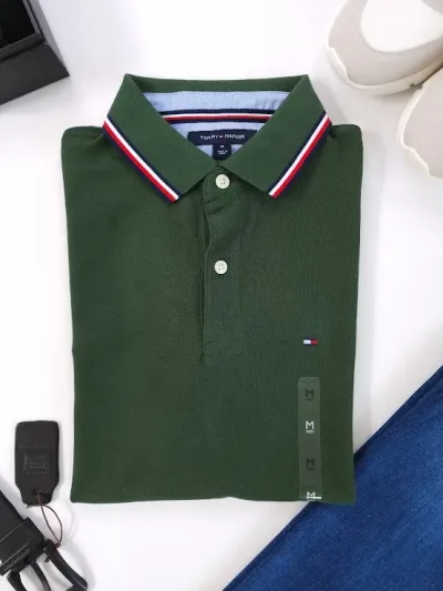 Camiseta Tommy Hilfiger para caballero color verde