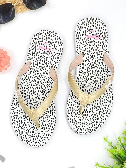 Sandalias Bora bora gold Coral para dama