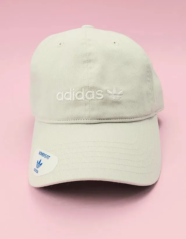 Gorra Adidas para dama color gris con blanco