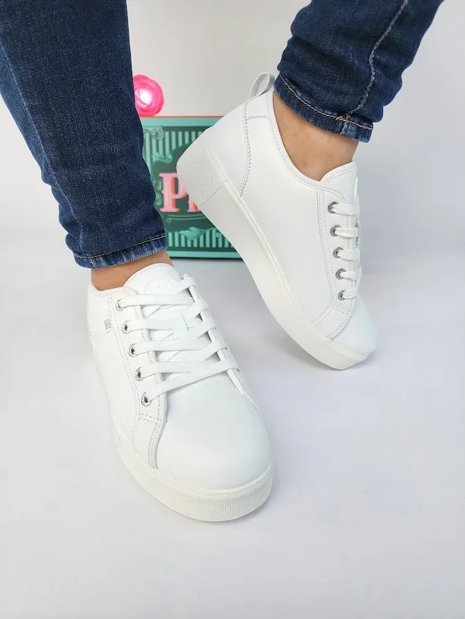 Tenis Promise Tiramisú White para Dama
