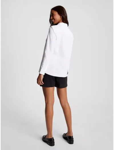 Camisa manga larga Tommy Hilfiger para dama color blanco