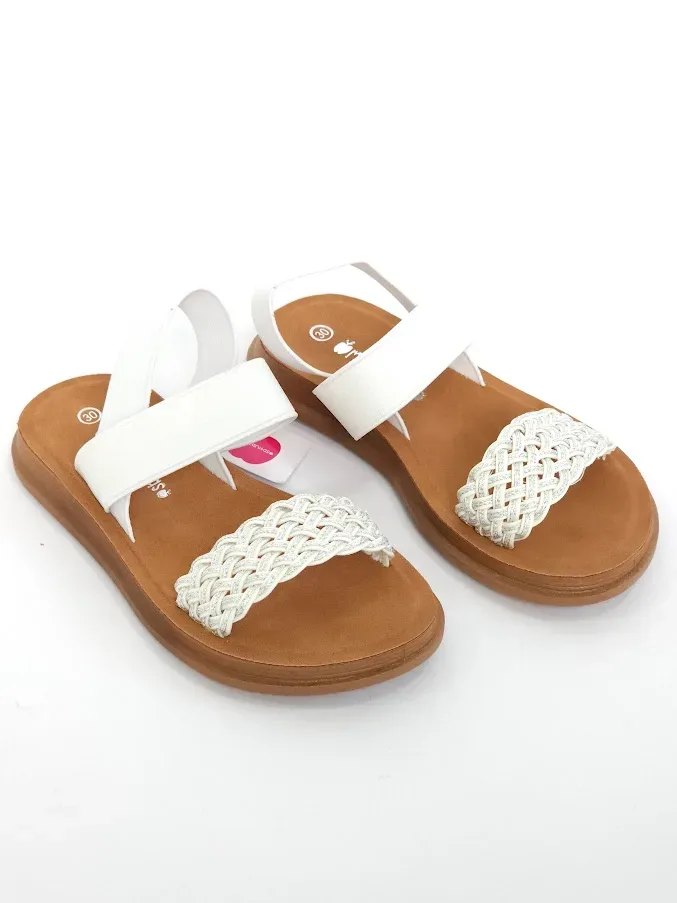 Sandalias para niña Blanco