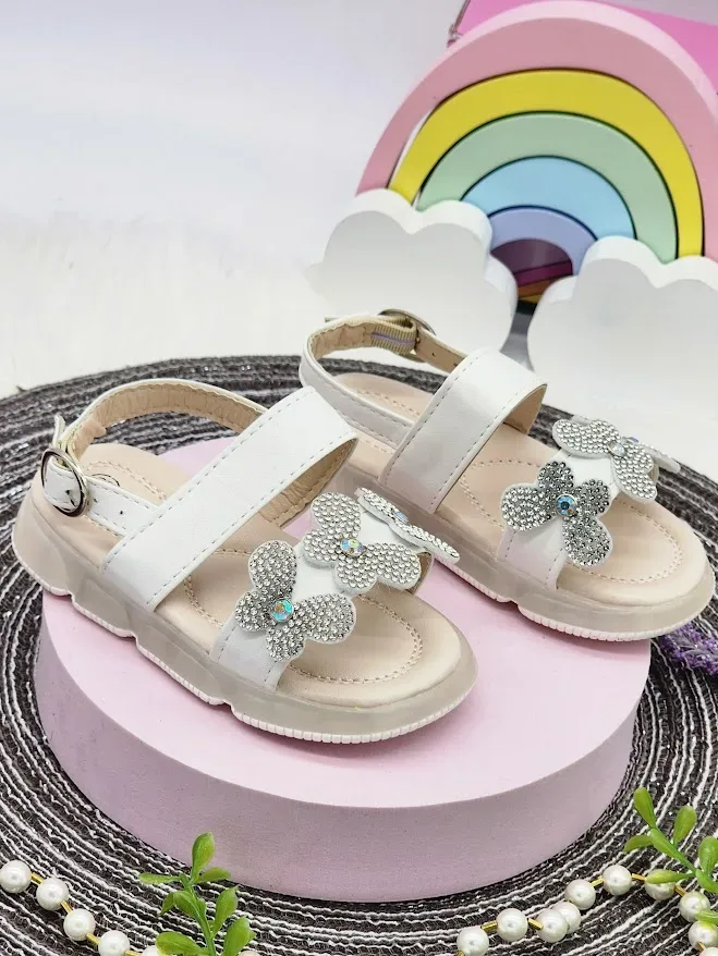 Sandalias para niña WHITE