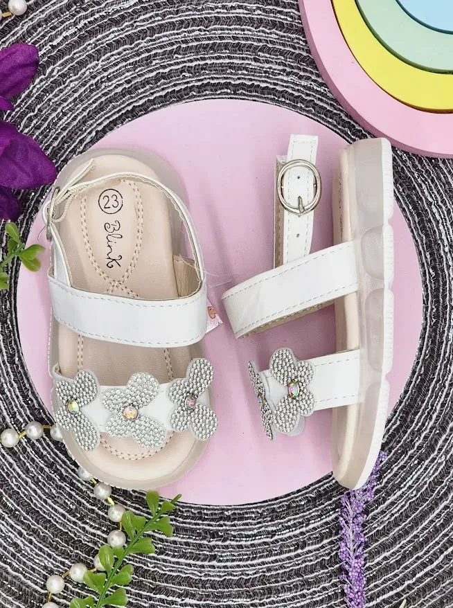 Sandalias para niña WHITE