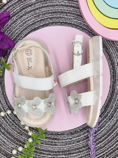 Sandalias para niña WHITE
