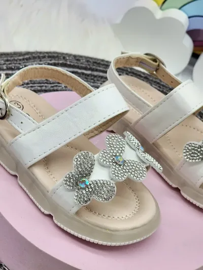 Sandalias para niña WHITE