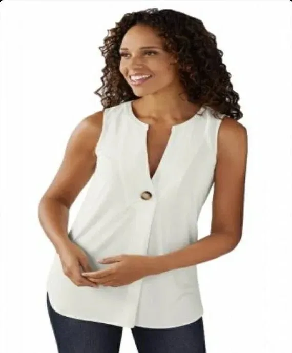 Blusa para dama color blanco