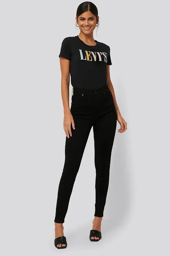 Jeans para dama Levi's Mile High Super Skinny 0106 color negro