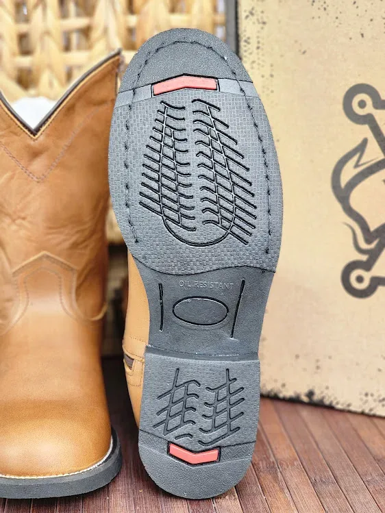 Botas Establo para caballero Miel 02