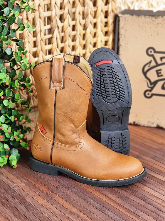 Botas Establo para caballero Miel 02