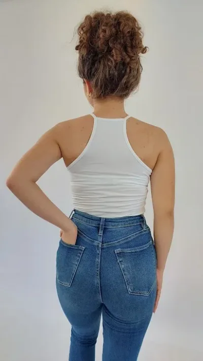 Blusa para dama color blanco