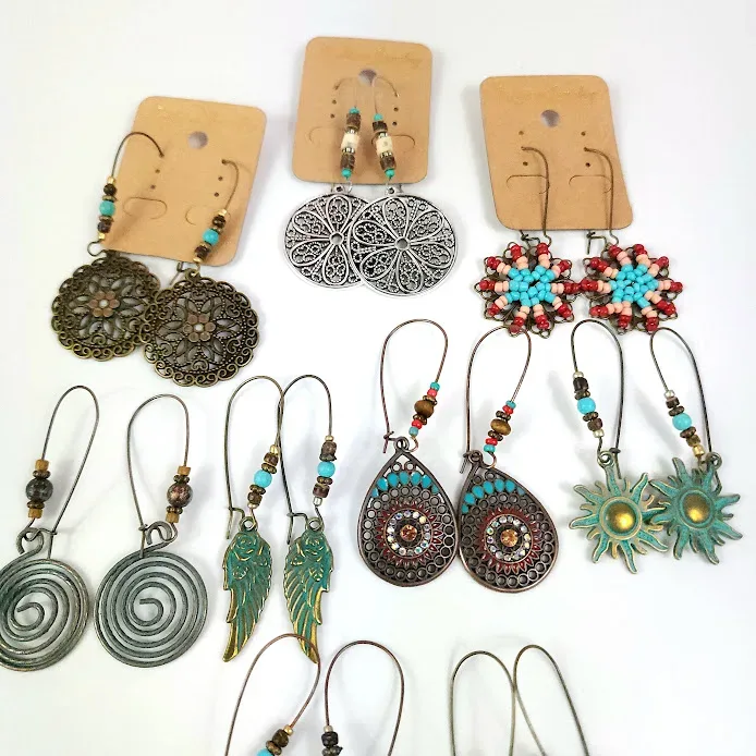 Set de aretes para dama de fantasia