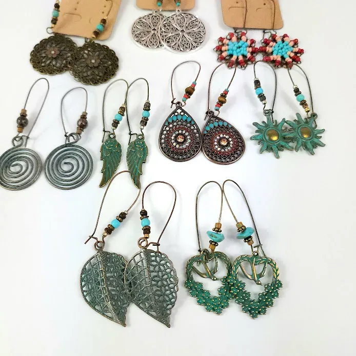Set de aretes para dama de fantasia