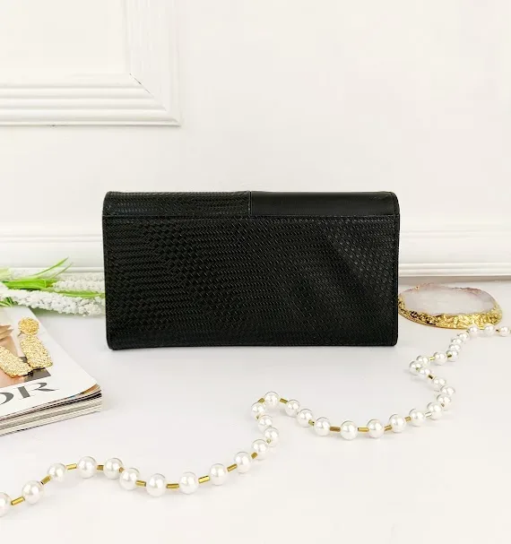Cartera para dama color negro