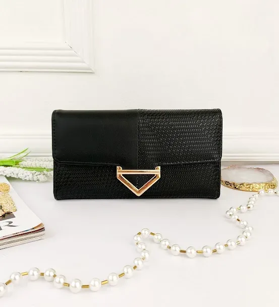 Cartera para dama color negro