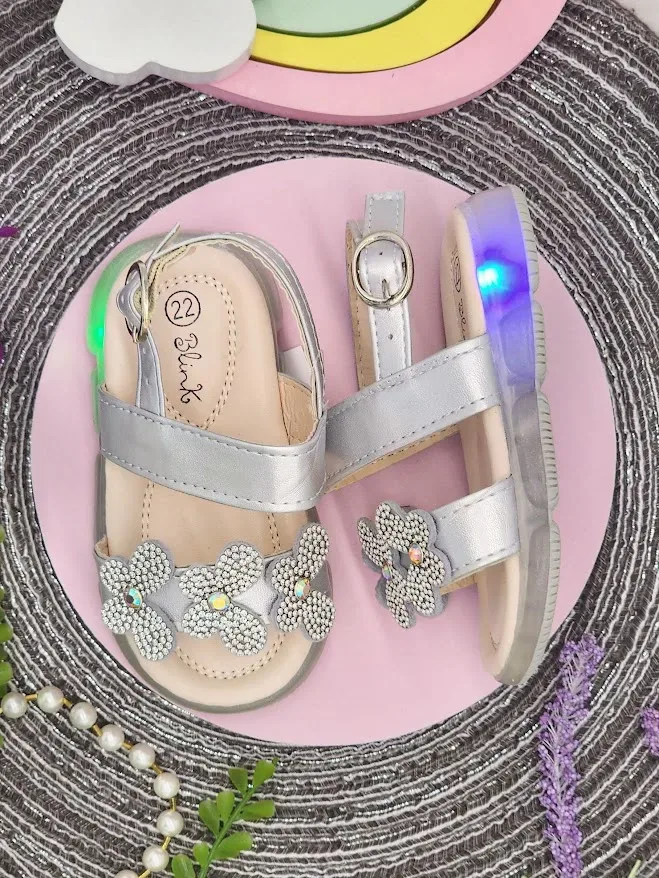 Sandalias para niña SILVER