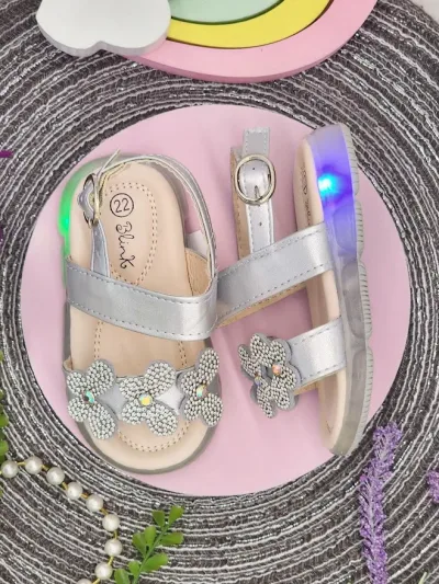 Sandalias para niña SILVER