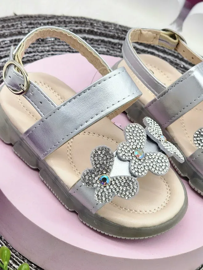 Sandalias para niña SILVER