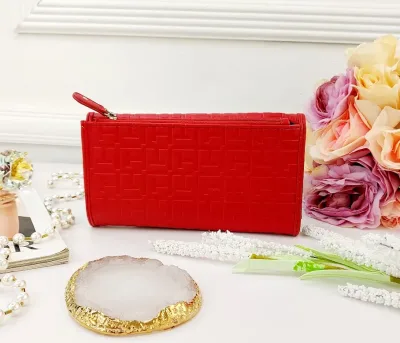 Cartera Tommy Hilfiger para dama color rojo