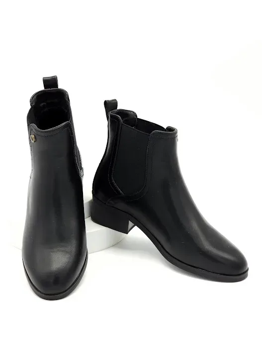 Botines Natural Hudson Black para dama