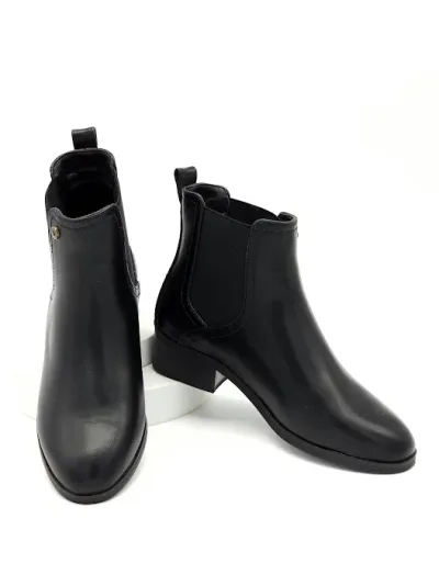 Botines Natural Hudson Black para dama