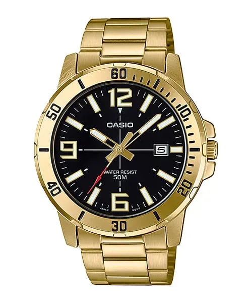 Reloj casio para caballero MTP-VD01G-1BVUDF