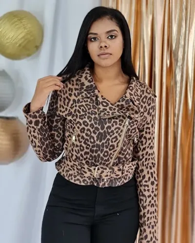 Jacket Bohme para dama animal print