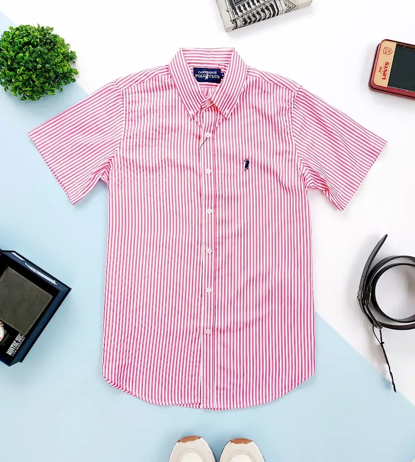 Camisa Cambridge Polo Club para caballero diseño rayas