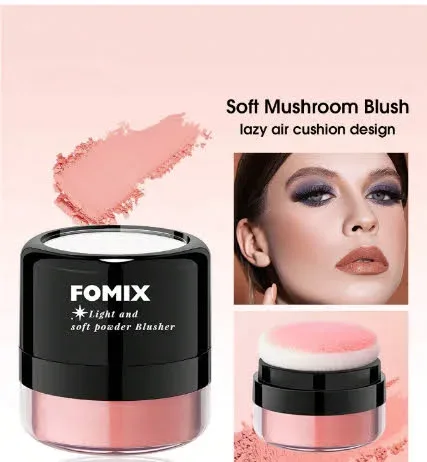 Rubor en polvo, Marca Fomix.