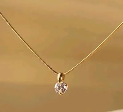 Collar Para Dama acero de titanio