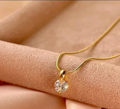 Collar Para Dama acero de titanio