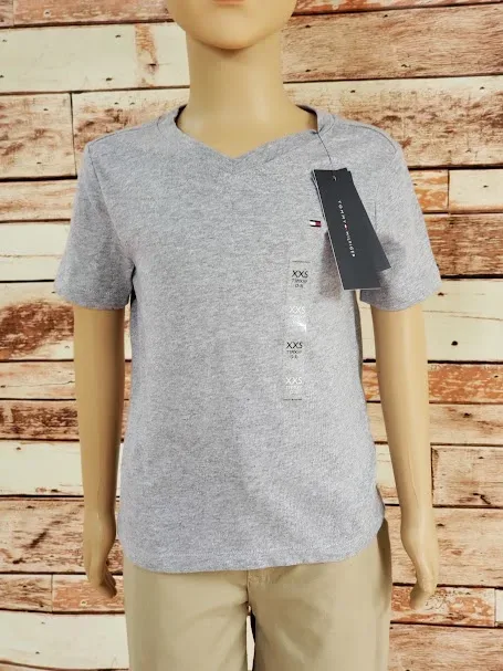 Camiseta  para niño Tommy Hilfiger color gris