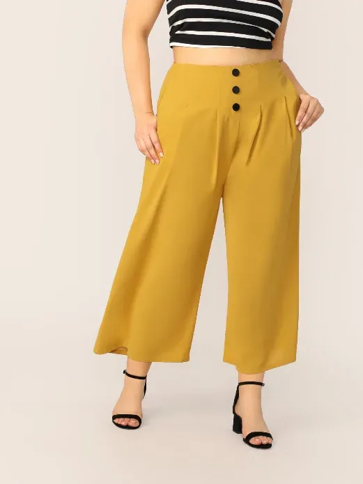 Pantalon para dama color mostaza