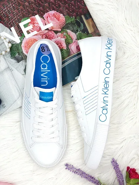 Tenis Calvin Klein para dama color blanco