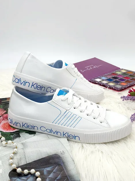 Tenis Calvin Klein para dama color blanco