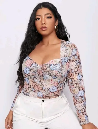 Blusa para dama color beige