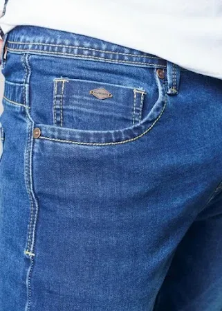 Jeans Hummer para caballero color azul  H212013111A