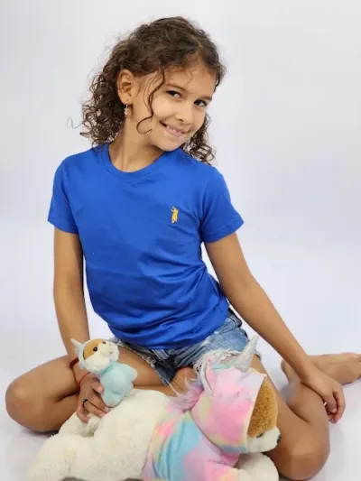 Camiseta para niña Cambrige Polo Club Azul