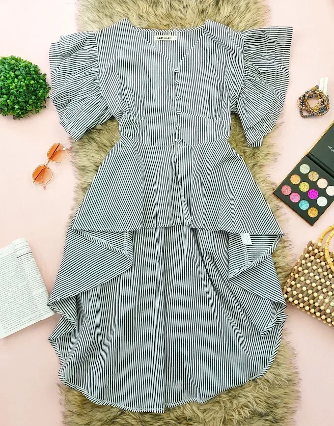 Blusa para dama de rayas
