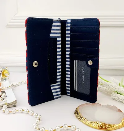 Cartera Naútica para dama multicolor